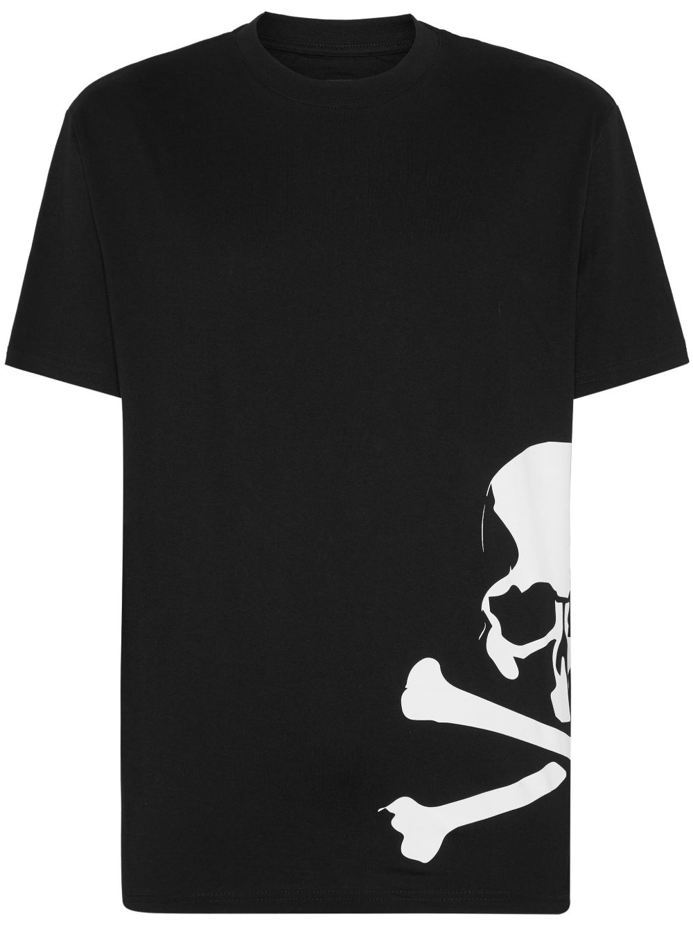 Philipp Plein Skull & Bones 棉T恤 - 黑色