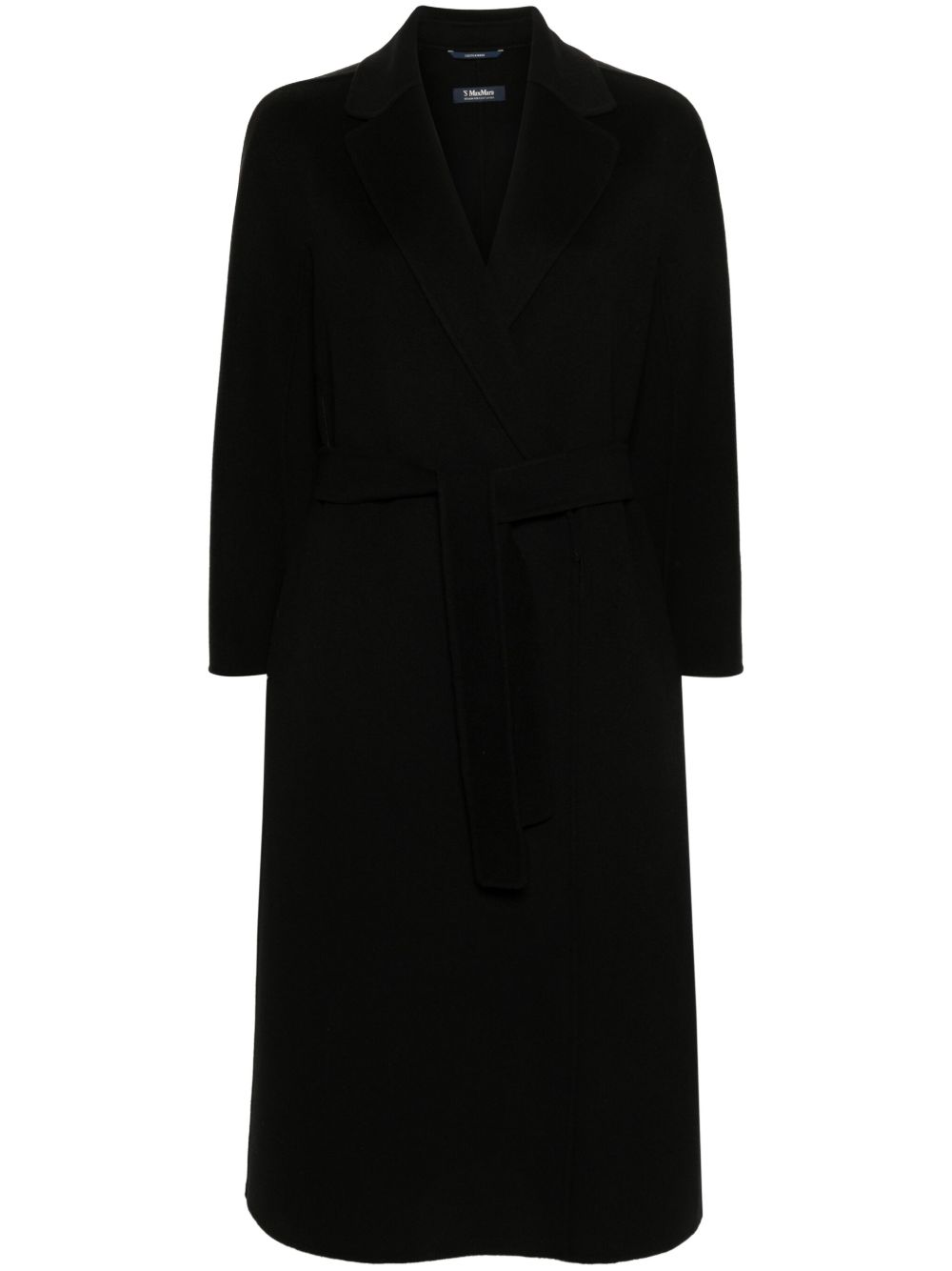 'S Max Mara Esturia 羊毛大衣 - 黑色