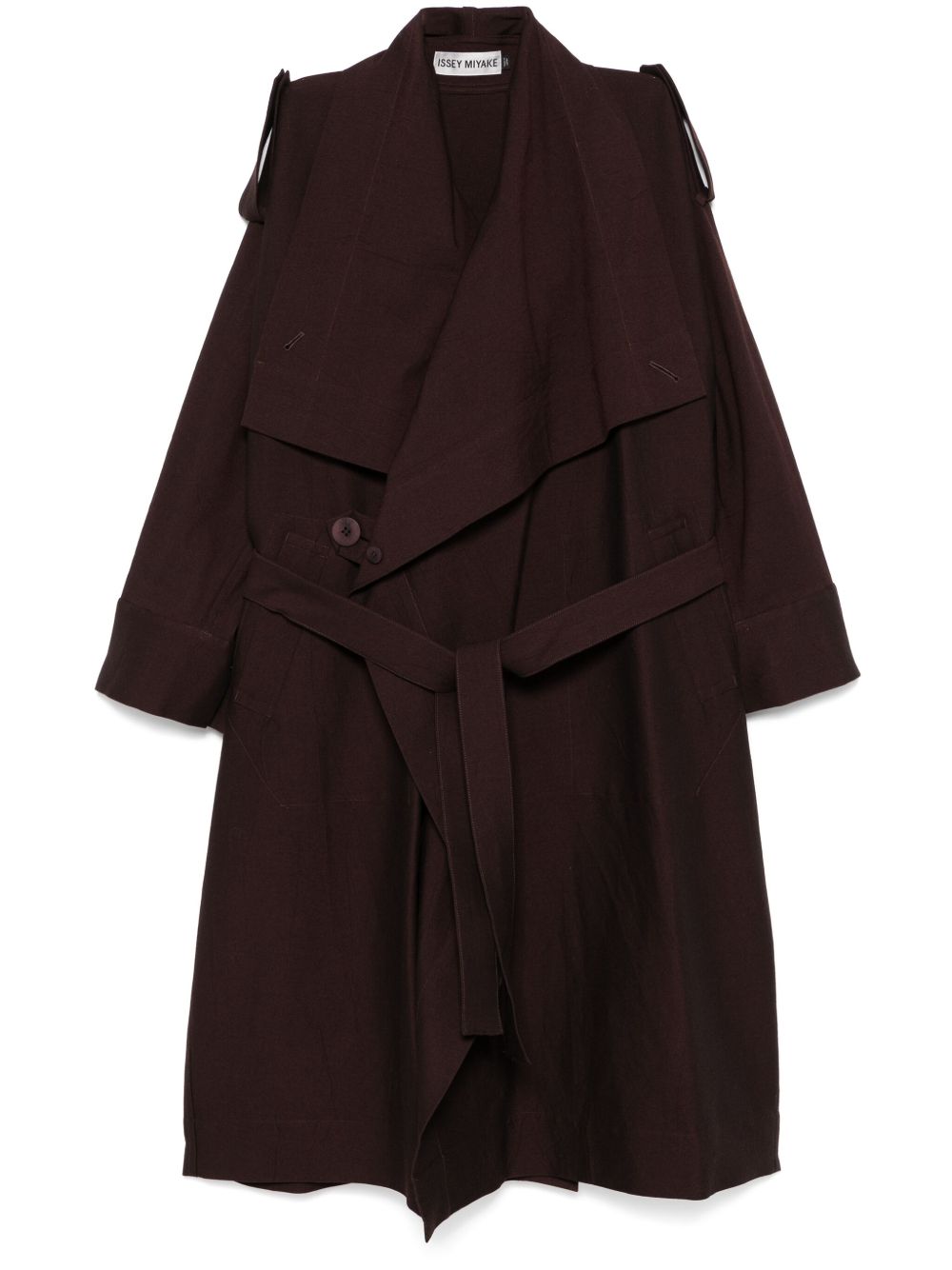 Issey Miyake Enclothe 外套 - 褐色
