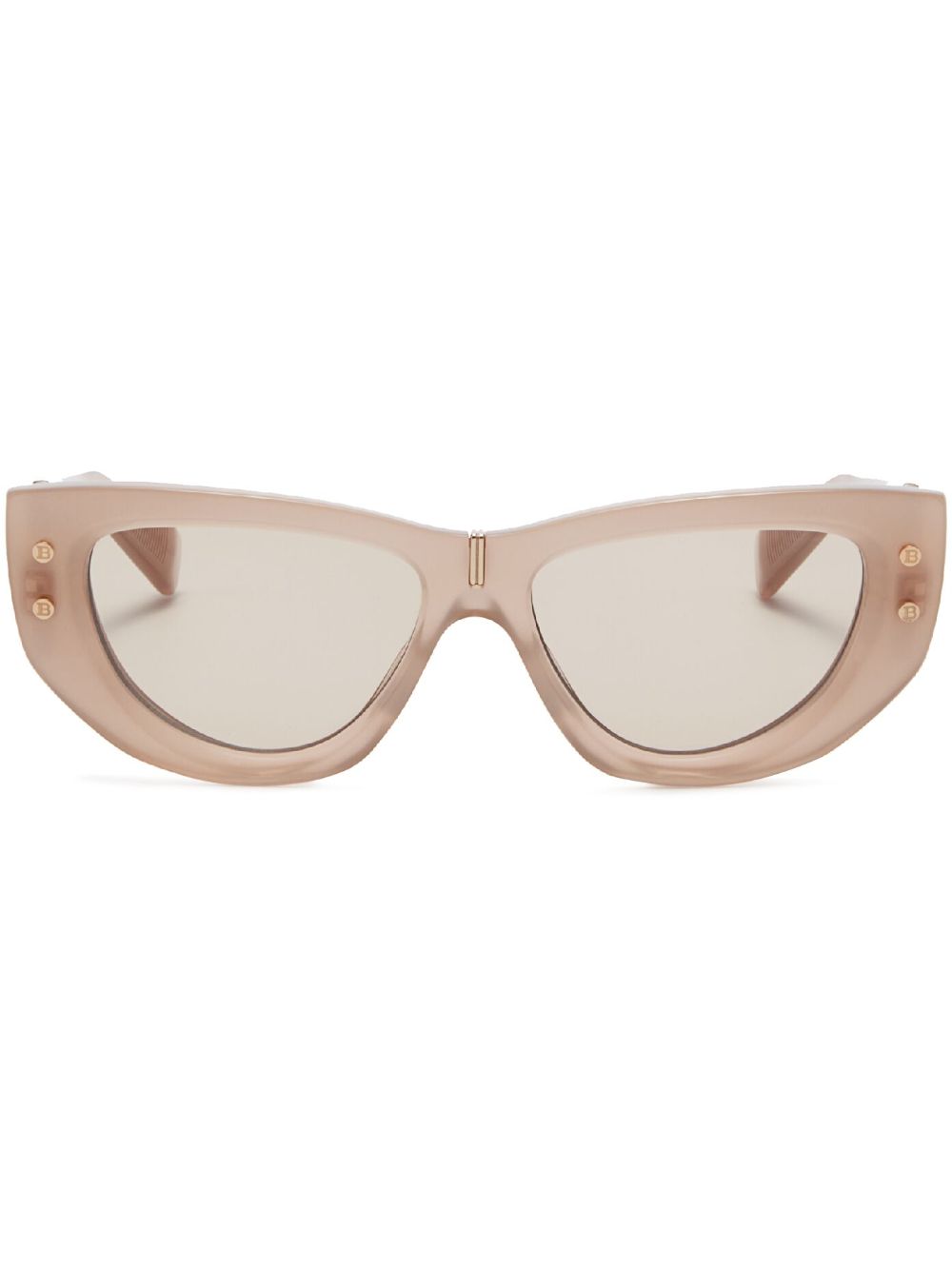 Balmain Eyewear B-Muse 蝴蝶形镜框太阳眼镜 - 中性色