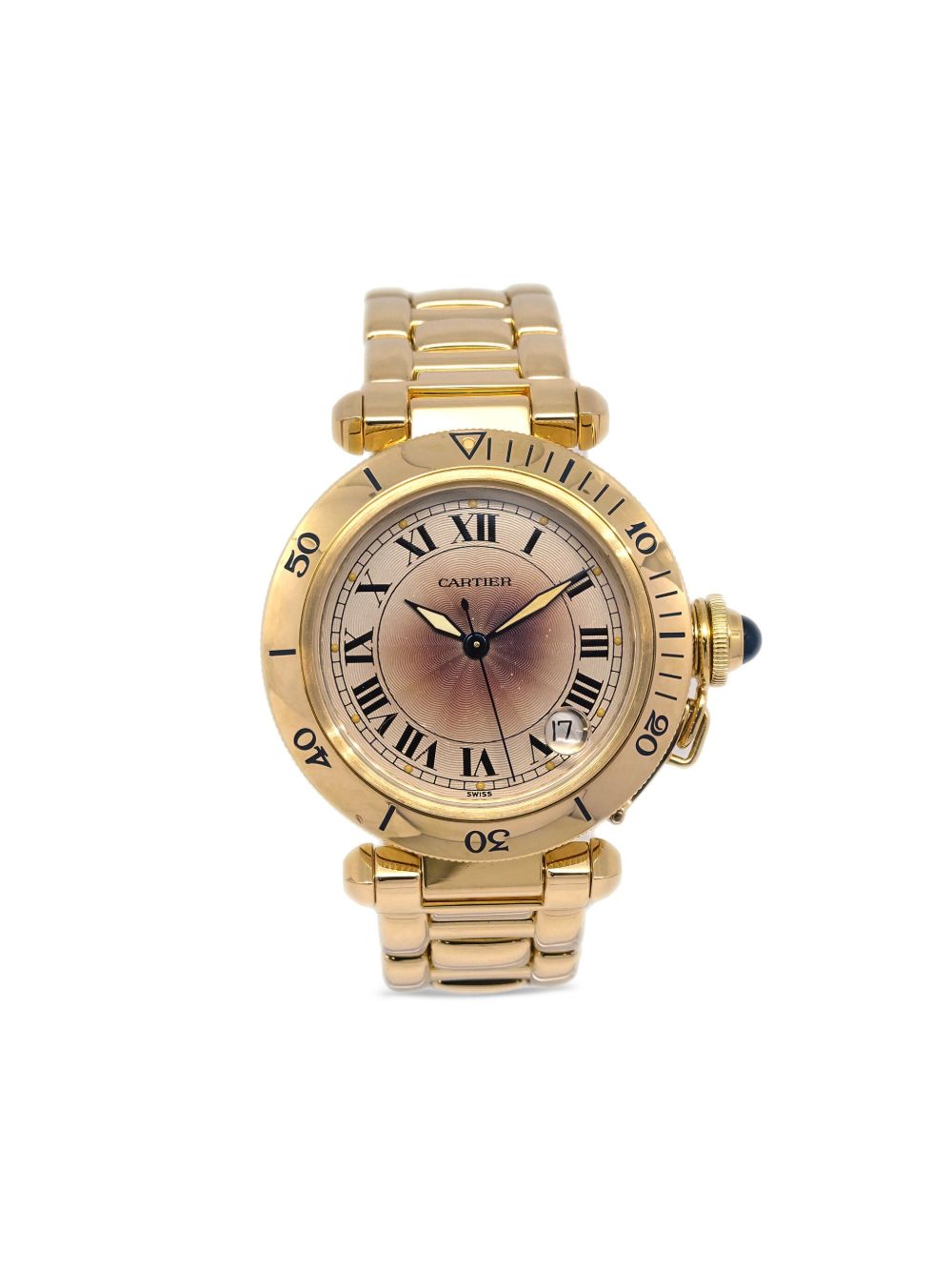 Cartier Pasha 35毫米腕表（1990-2000年代典藏款） - 金色