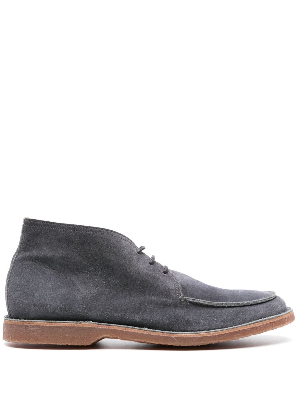 Officine Creative Kent 002 绒面皮及踝靴 - 蓝色