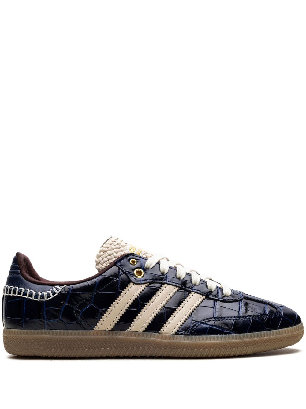 adidas x Wales Bonner Samba OG Navy Croc 运动鞋 - 蓝色