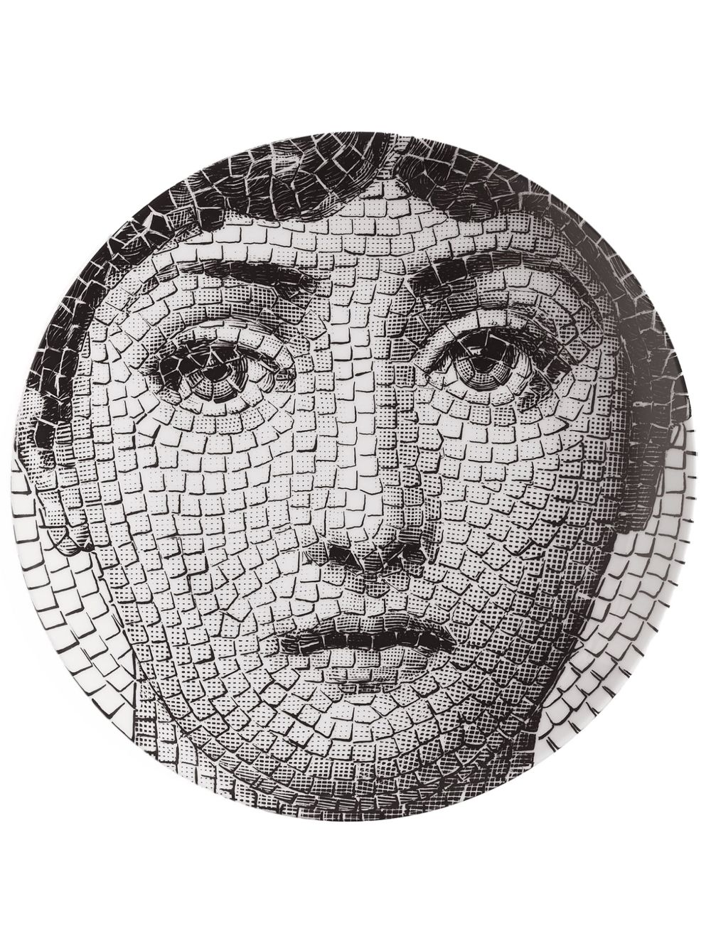 Fornasetti Tema e Variazioni n.131 wall plate - 黑色
