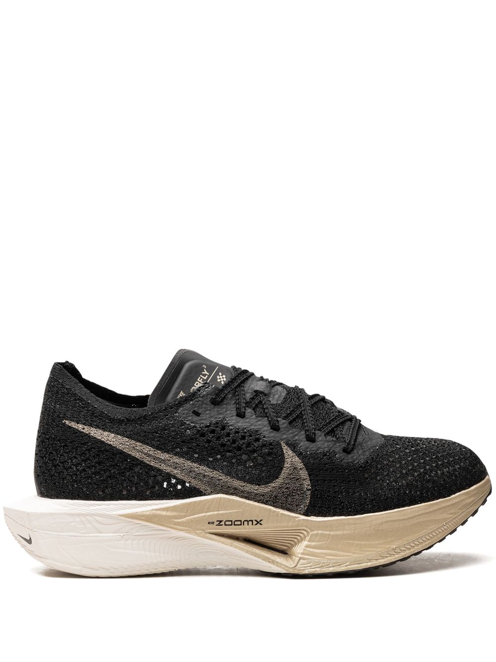 Nike Zoomx Vaporfly Next% 3 Metallic Gold 运动鞋 - 黑色