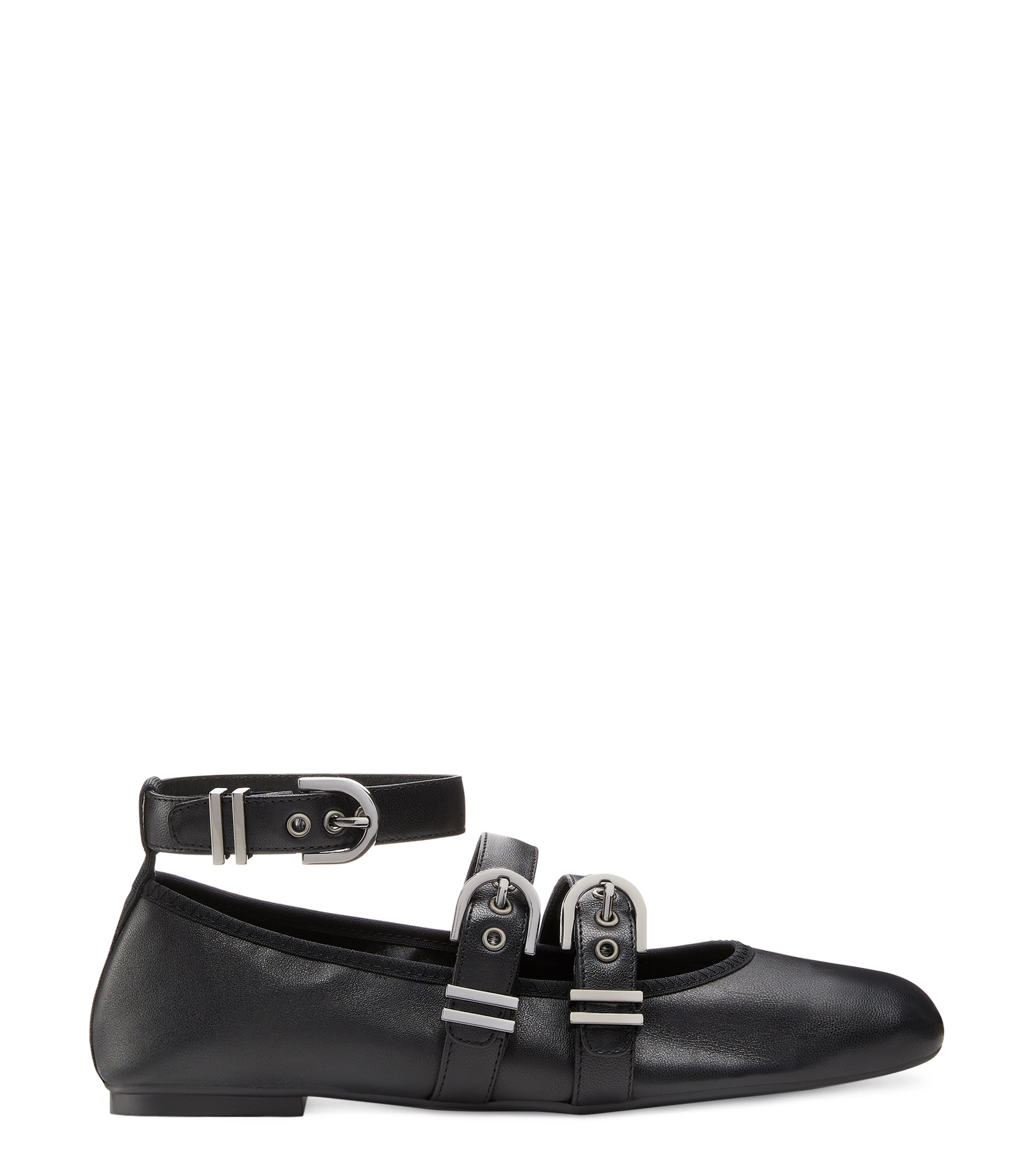 Stuart Weitzman Maverick Ballet Flat - Woman Flats And Loafers Black 36.5