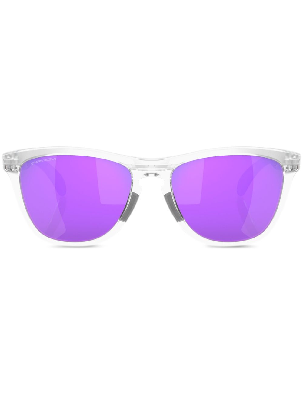 Oakley Frogskins 方框太阳眼镜 - 白色