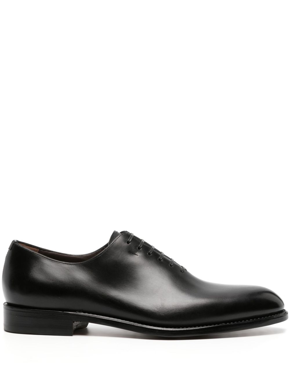 Ferragamo 小牛皮牛津鞋 - 黑色