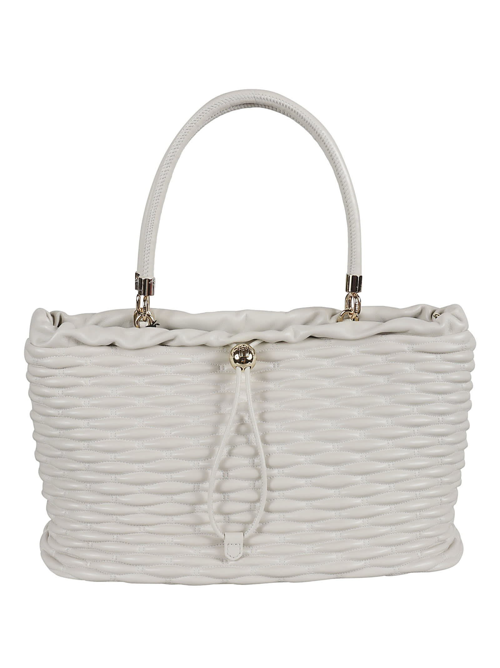 Furla Weave Drawstring Tote