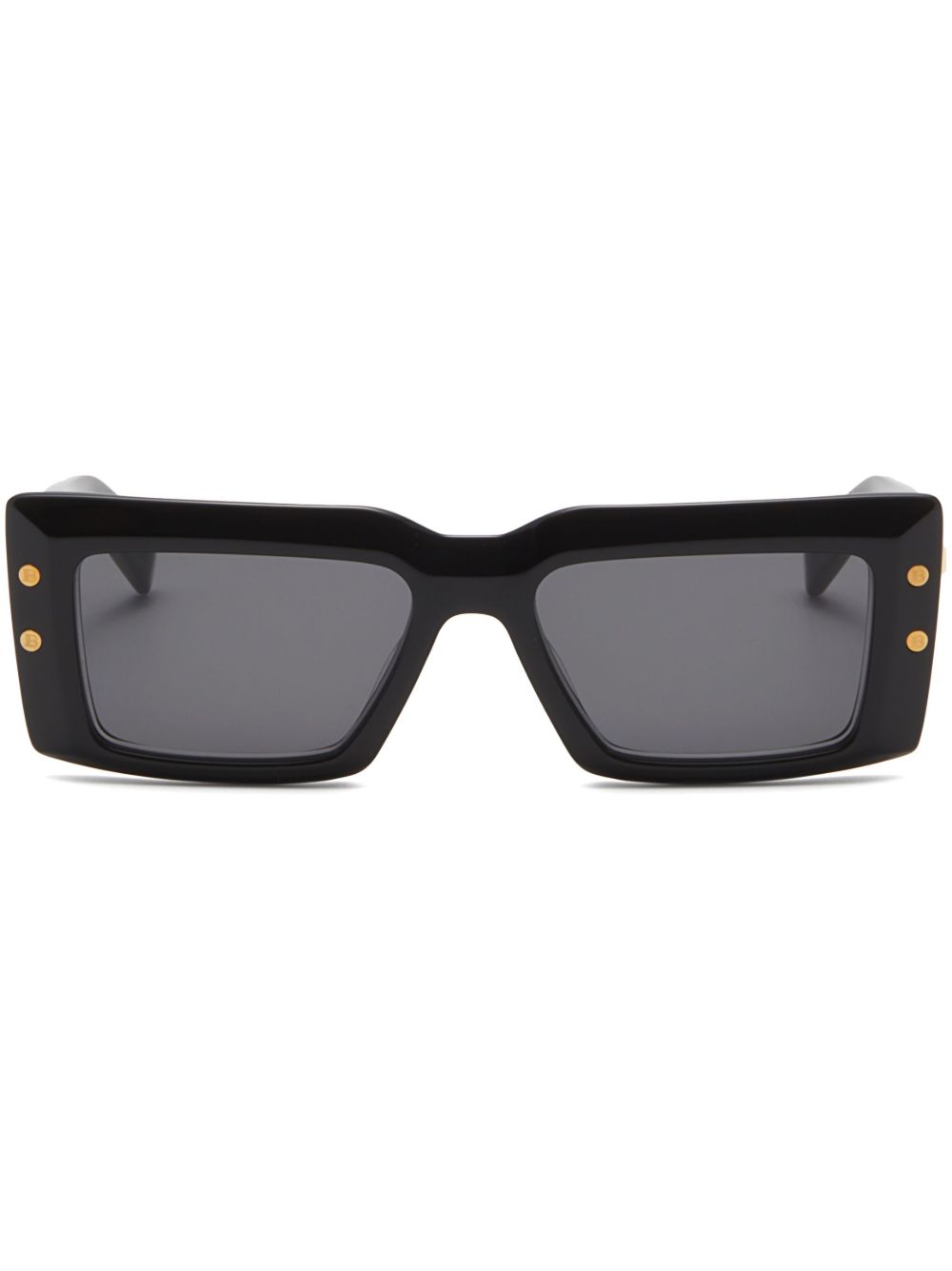 Balmain Eyewear Imperial 方框太阳眼镜 - 黑色