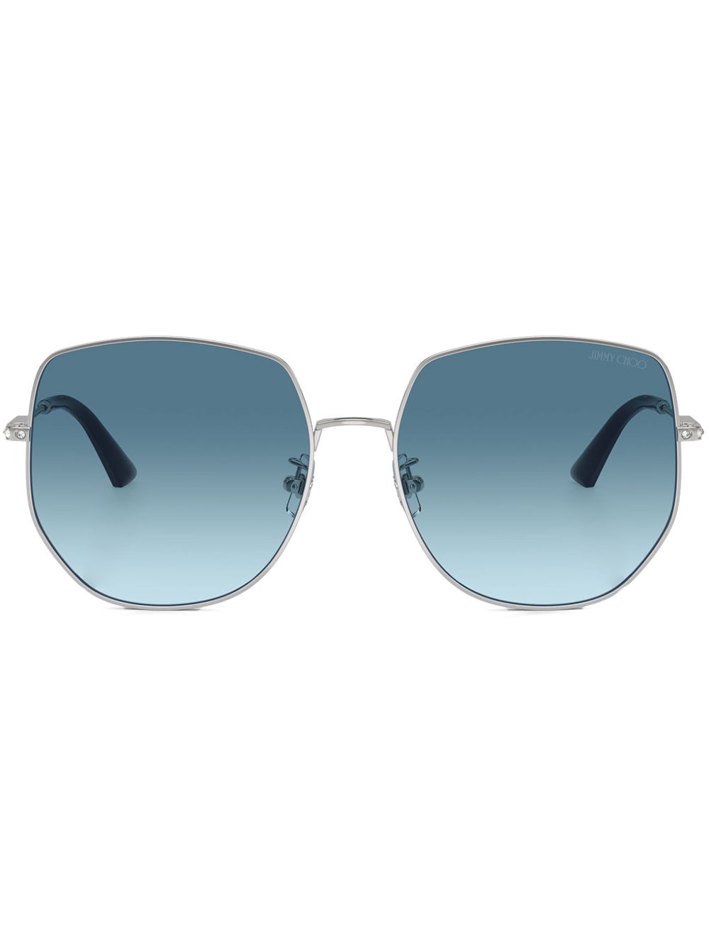 Jimmy Choo Eyewear JC4006BD 太阳眼镜 - 银色