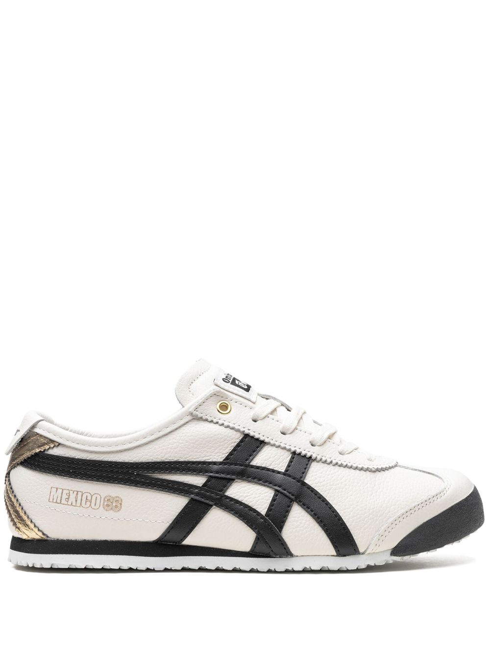 Onitsuka Tiger Mexico 66 Cream/Black/Gold 运动鞋 - 白色