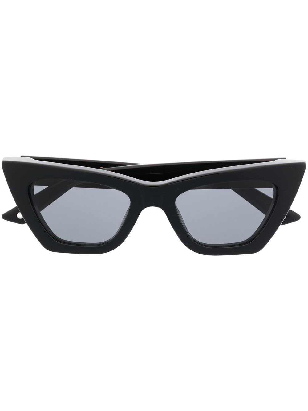 G.O.D Eyewear Five 猫眼镜框太阳眼镜 - 黑色