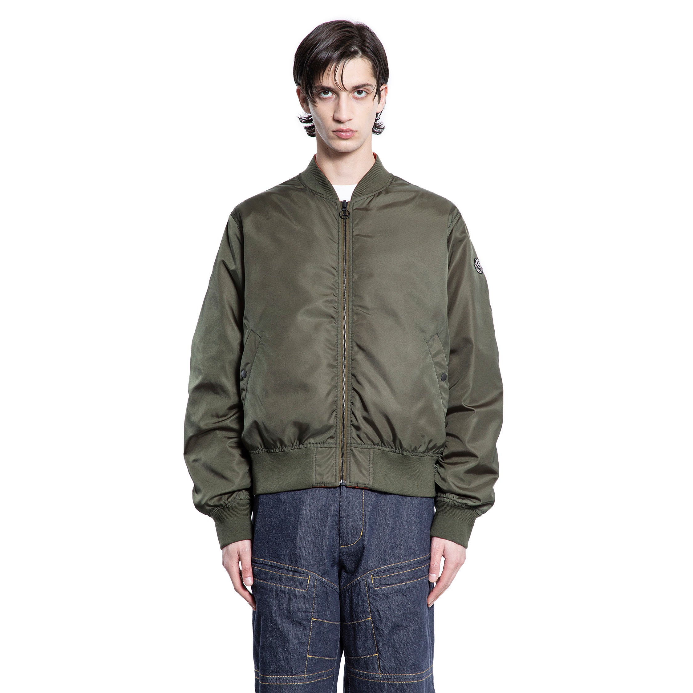 MONCLER GENIUS MAN GREEN JACKETS
