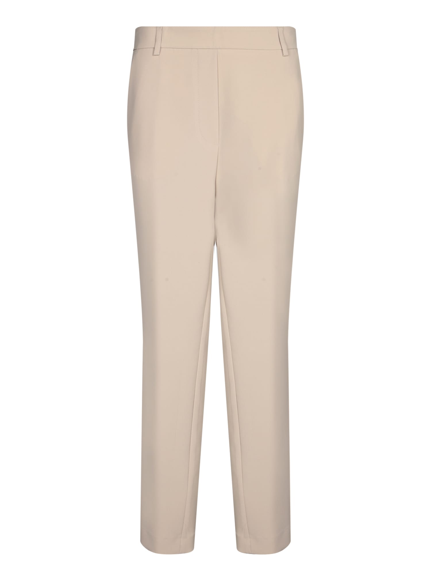 Blanca Vita Beige Cady Stretch Pants
