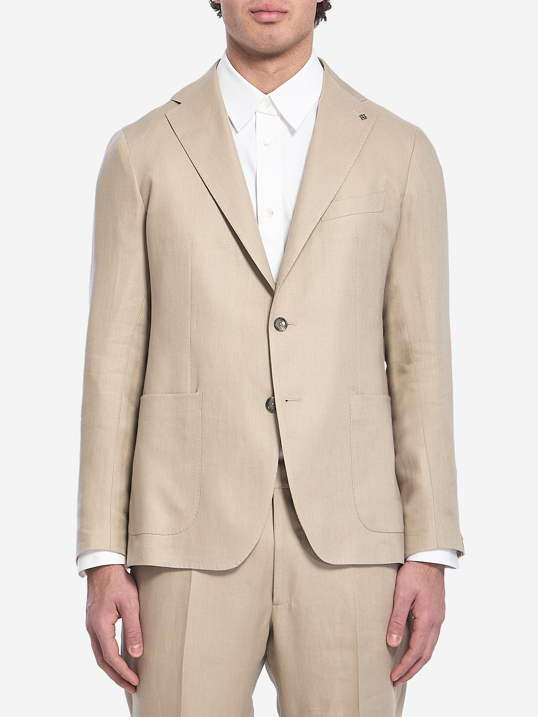 Linen twopiece suit