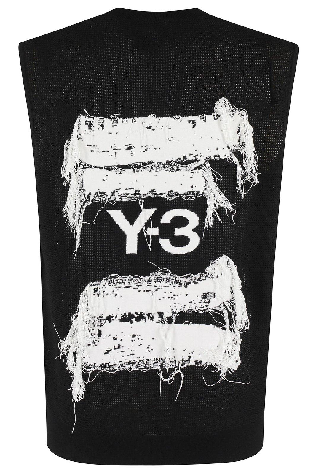 Y-3 Graphic Knitted Vest