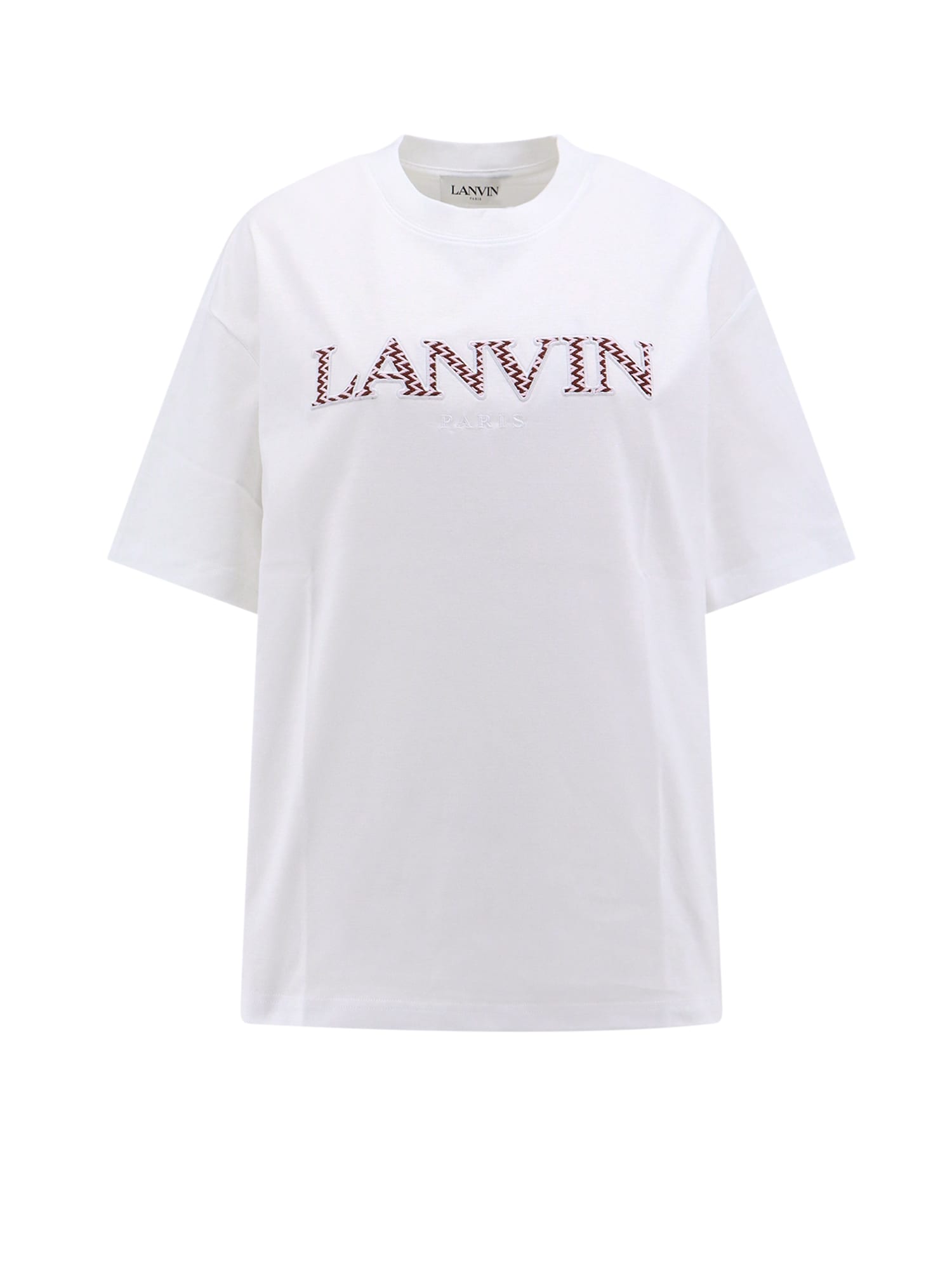 棉质T恤 带Lanvin贴布