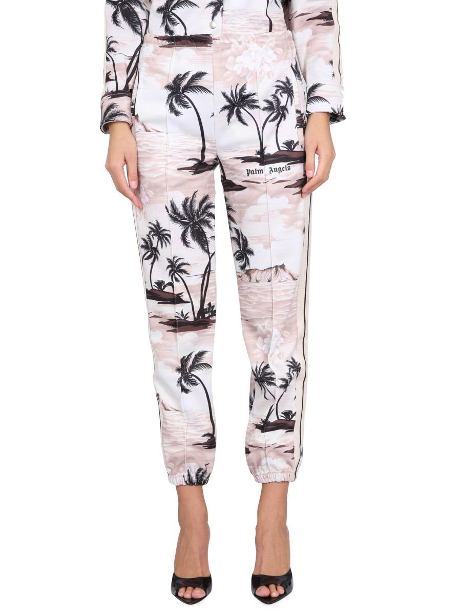 Palm Angels 海岛印花休闲裤