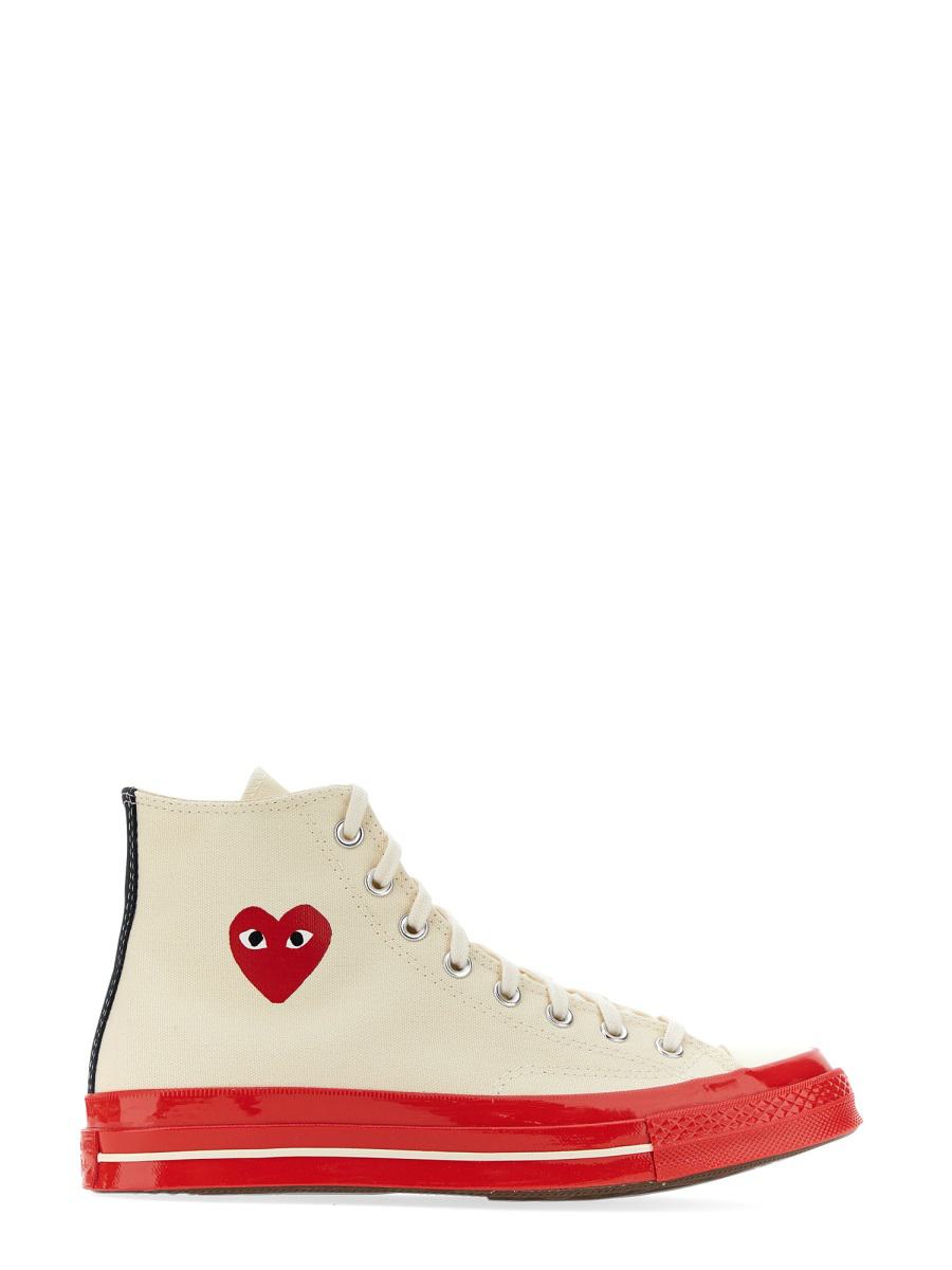 Comme Des Garçons Play爱心系列 X 匡威Chuck 70运动鞋