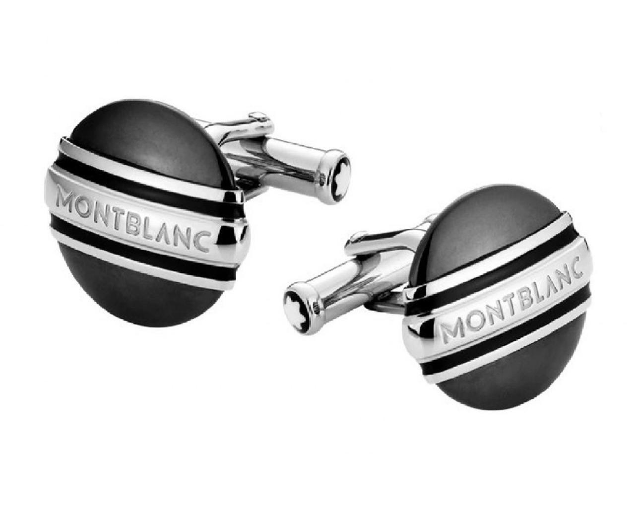 MONTBLANC MeisterstÃ¼ck Classic Platinum-Plated Stainless Steel Cufflinks 102982