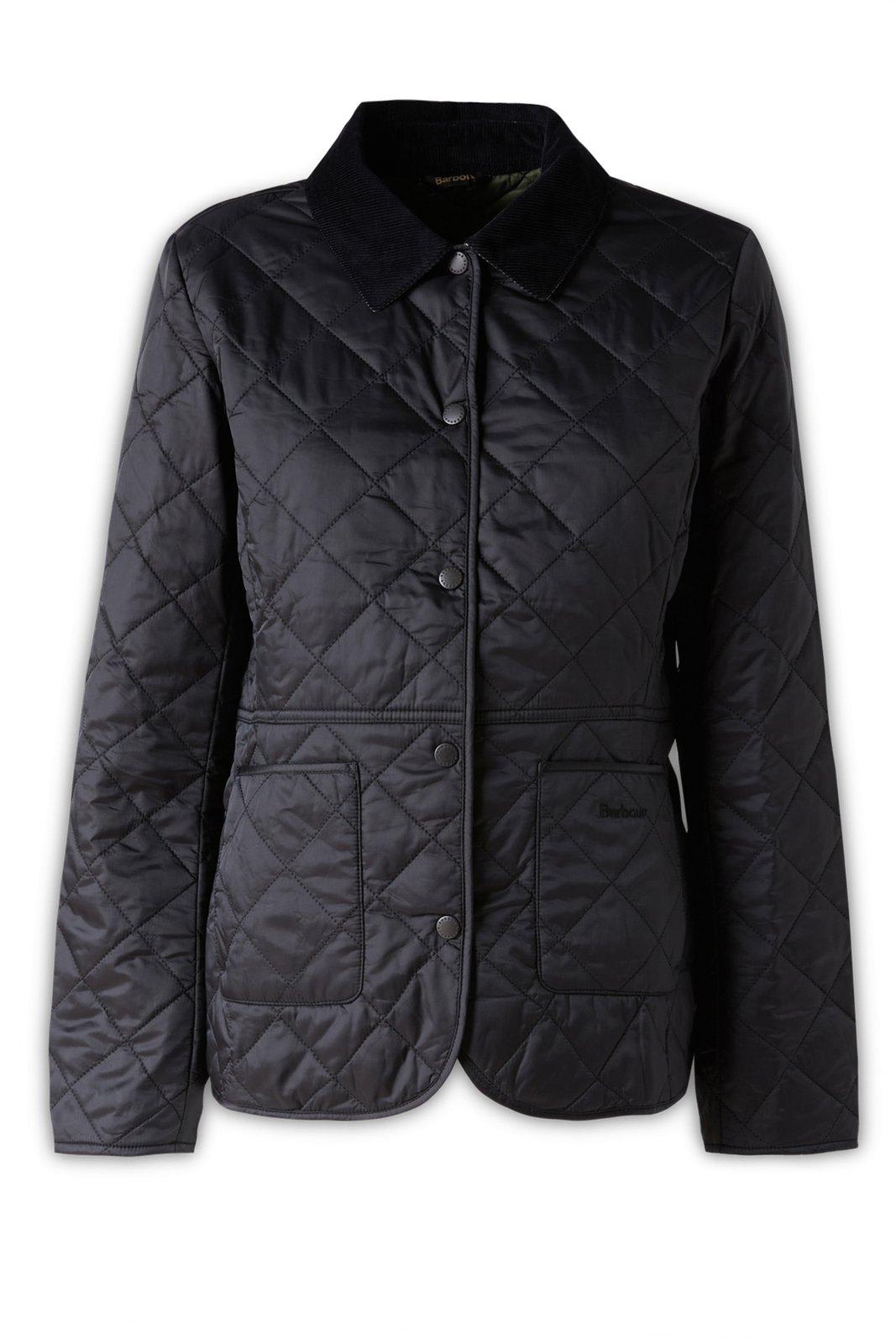 Barbour Deveron 绗缝纽扣夹克