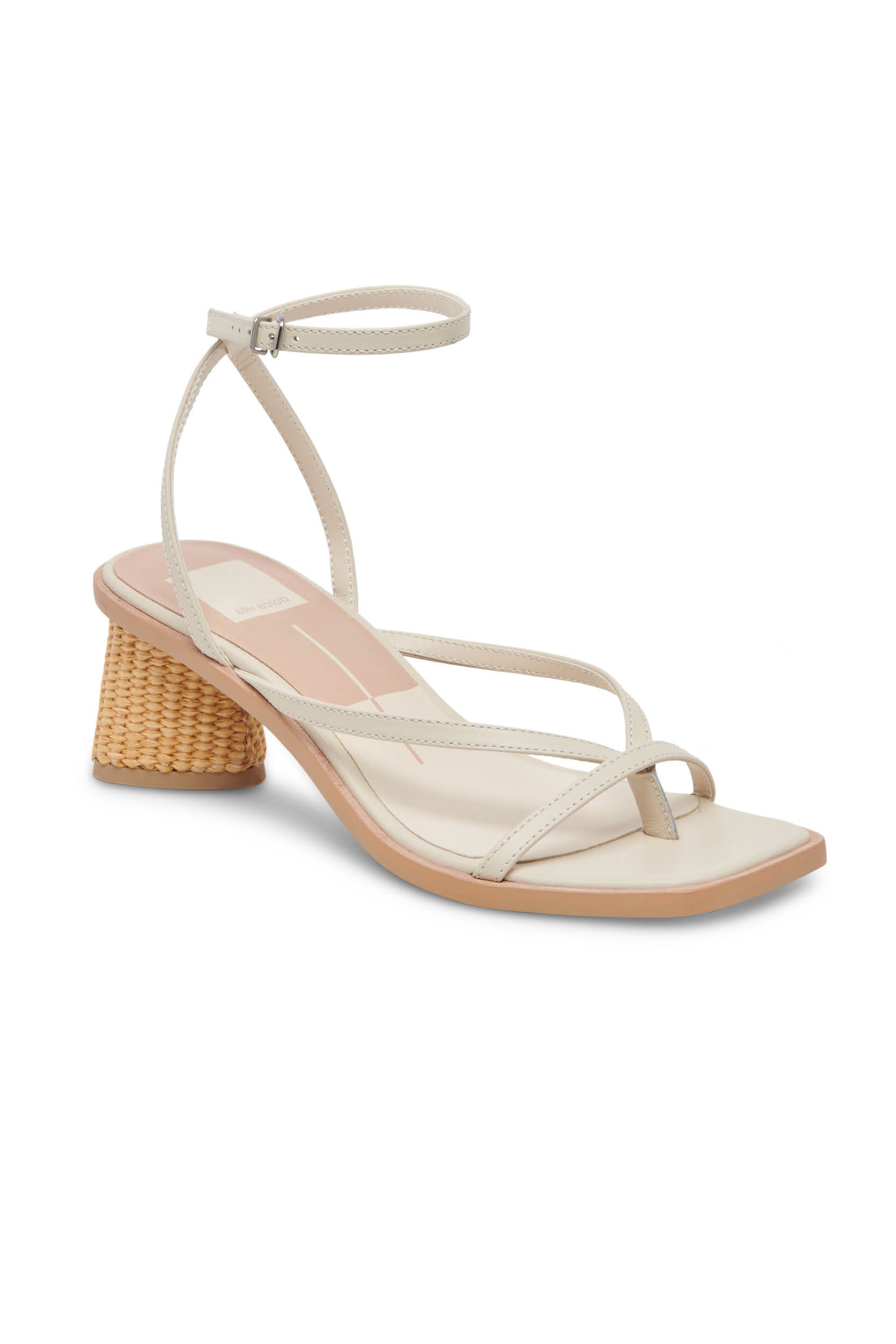 Dolce Vita Banita Sandals - Ivory Leather 10