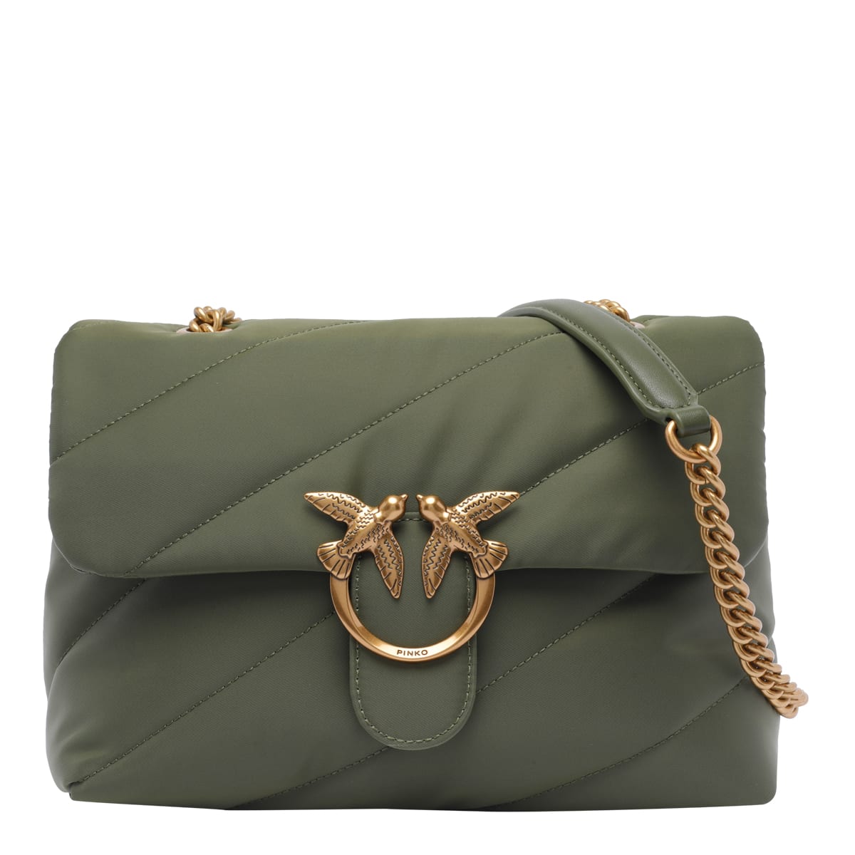 Pinko Love Bag Recycled Tissue Crossbody Bag