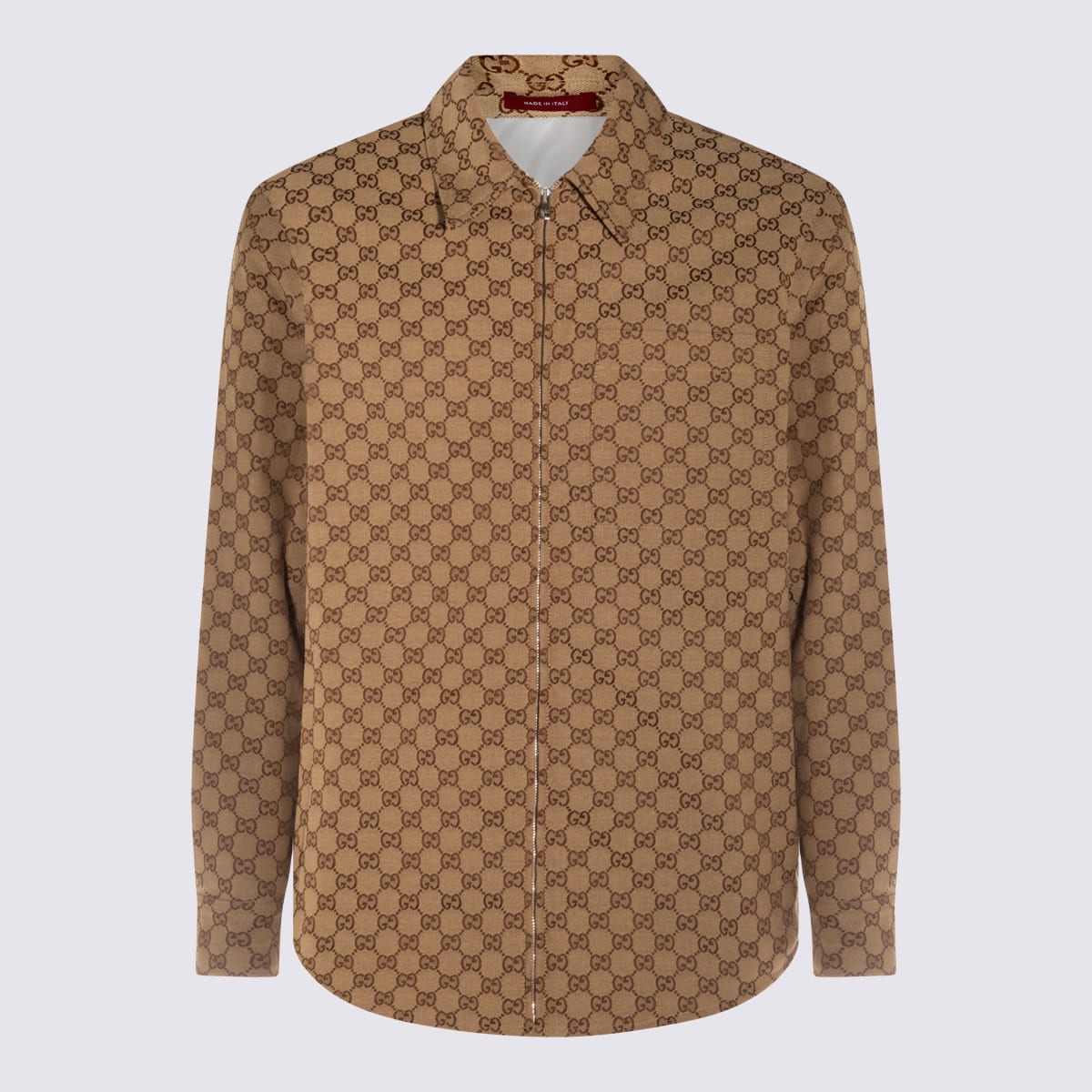 Gucci Beige Cotton Casual Jacket