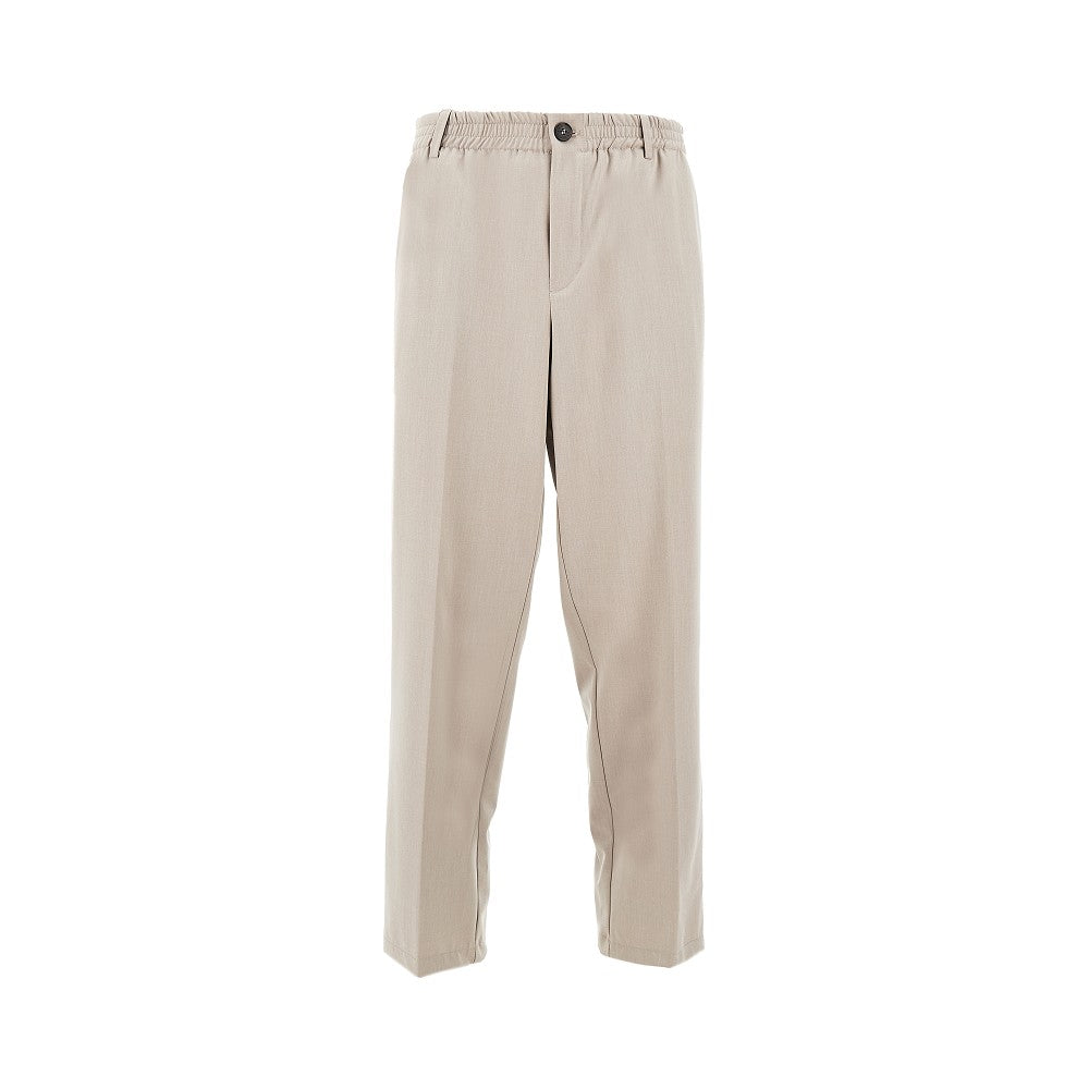 C.9.3 Stretch wool-blend pants Man