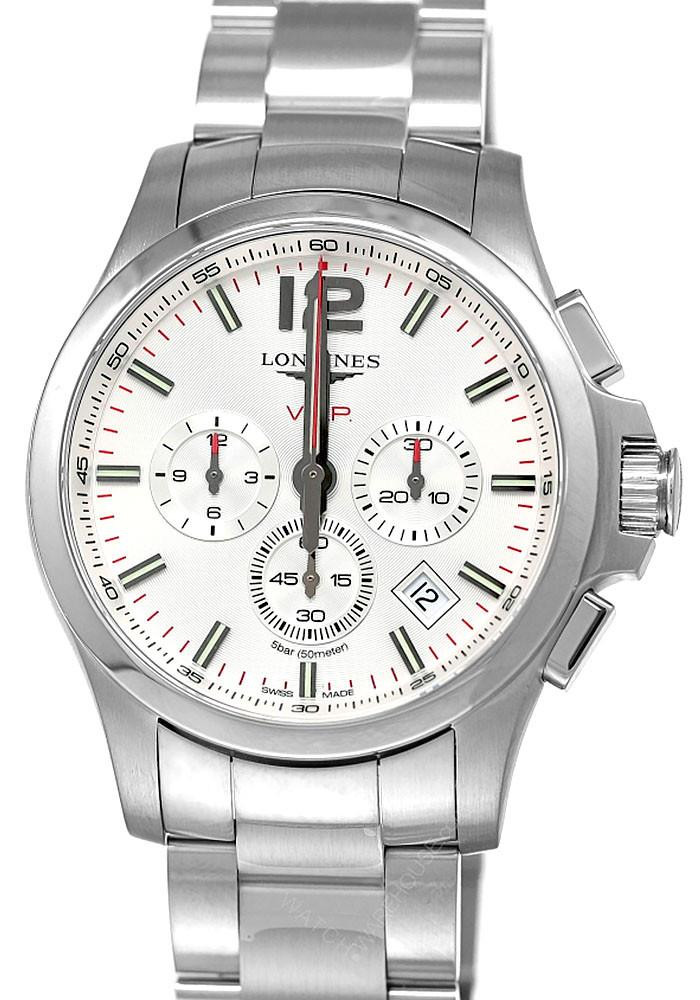 LONGINES Conquest Collection V.H.P. Chronograph 44MM Men's Watch L3.727.4.76.6 / L37274766