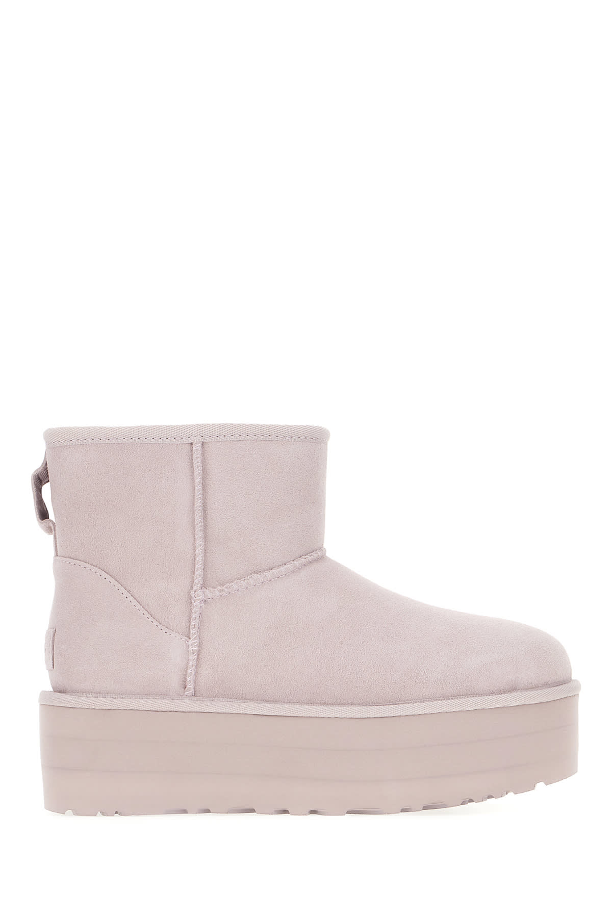 UGG Lilac Suede Classic Mini Ankle Boots