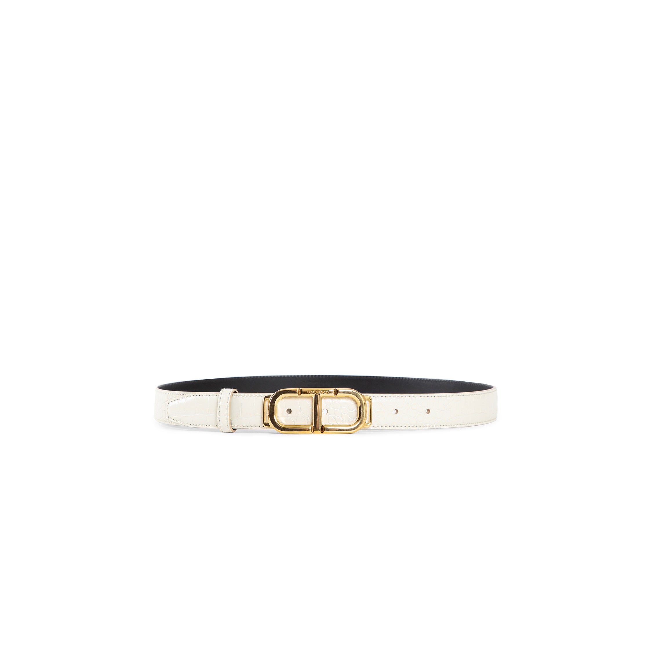 TOM FORD WOMAN WHITE BELTS