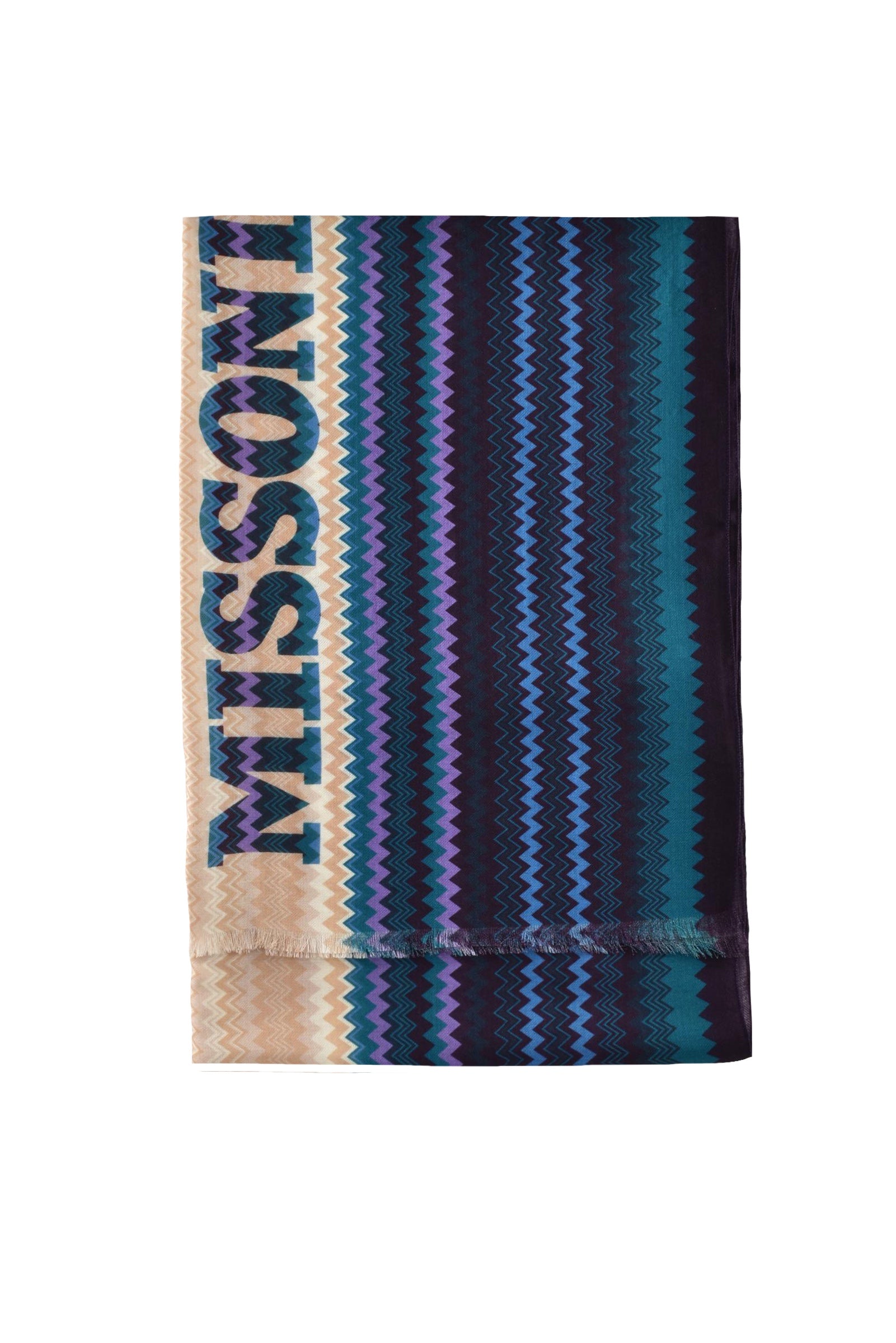 Missoni Sciarpa Logata Multicolore