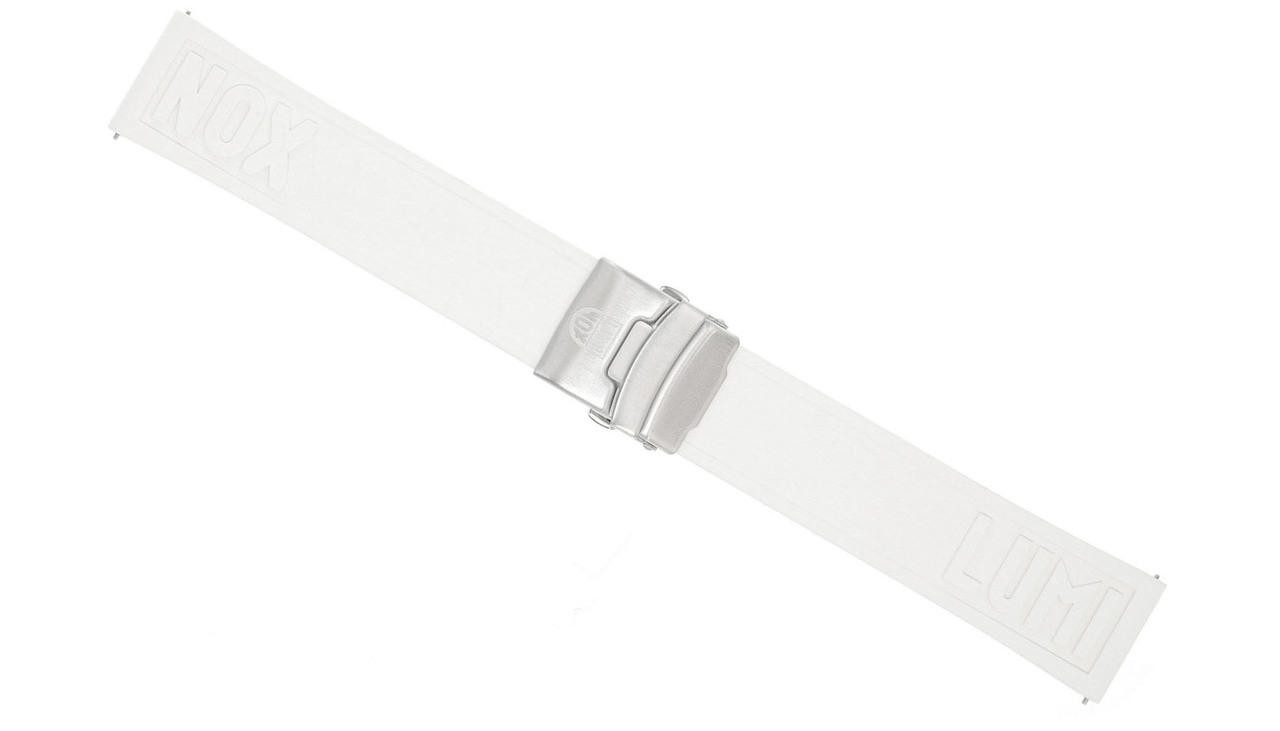 LUMINOX 24MM White Rubber Cut-To-Fit Strap FPX.2406.10Q.K