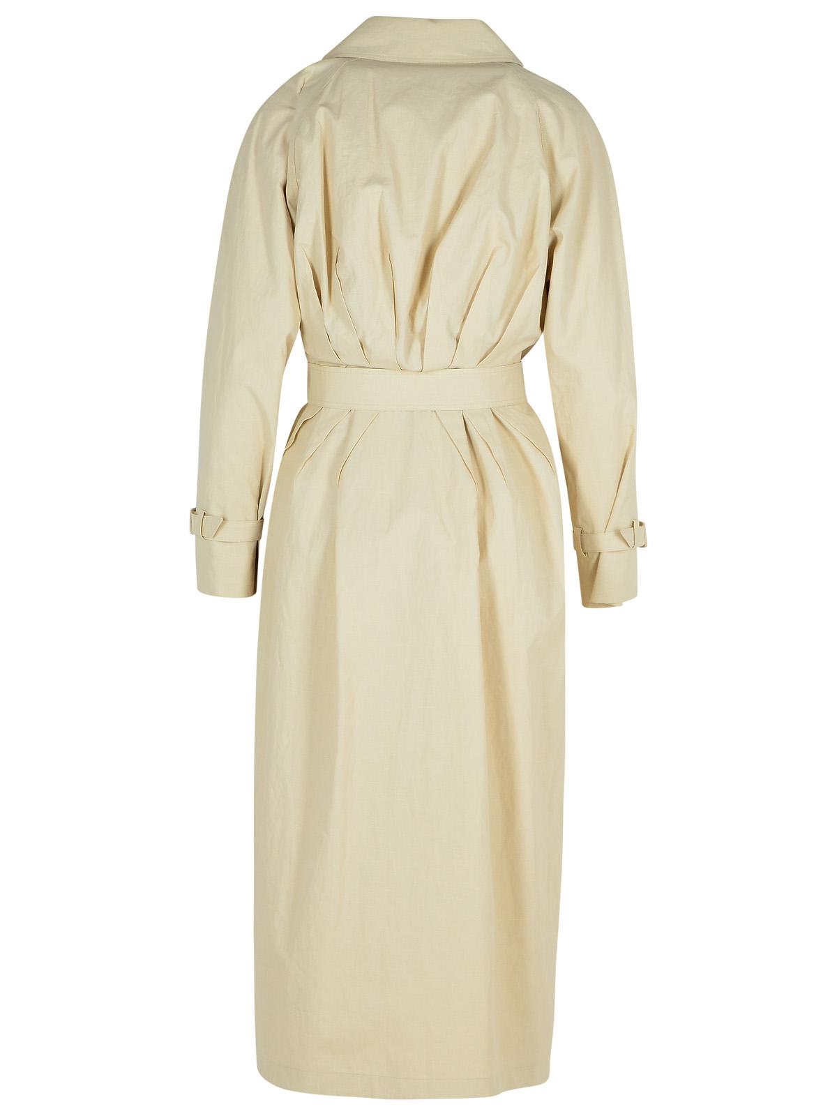 Max Mara Ronco 米色亚麻风衣