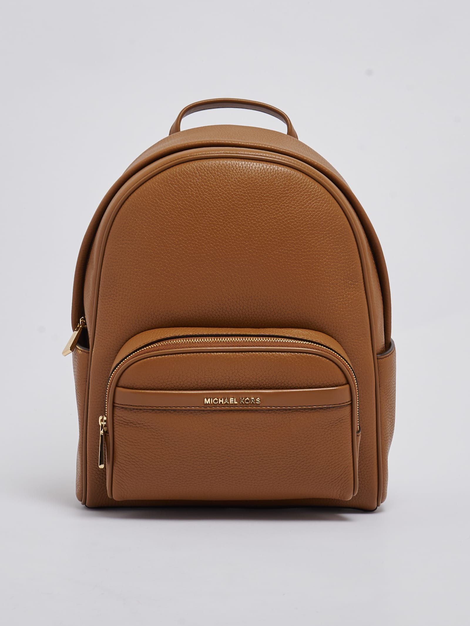Michael Kors 棕色皮革双肩包