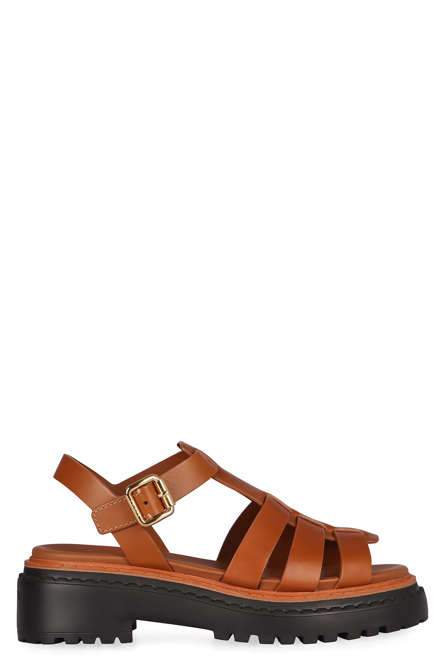 Prada 皮革凉鞋