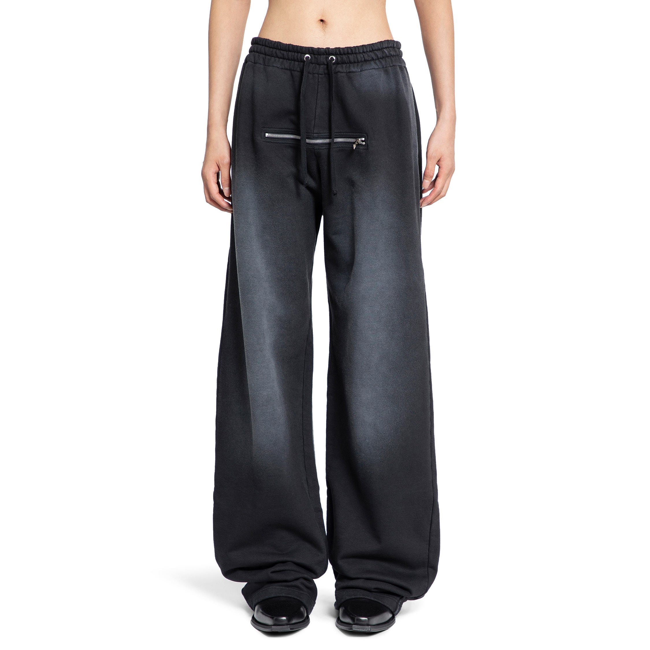 JORDANLUCA MAN BLACK TROUSERS