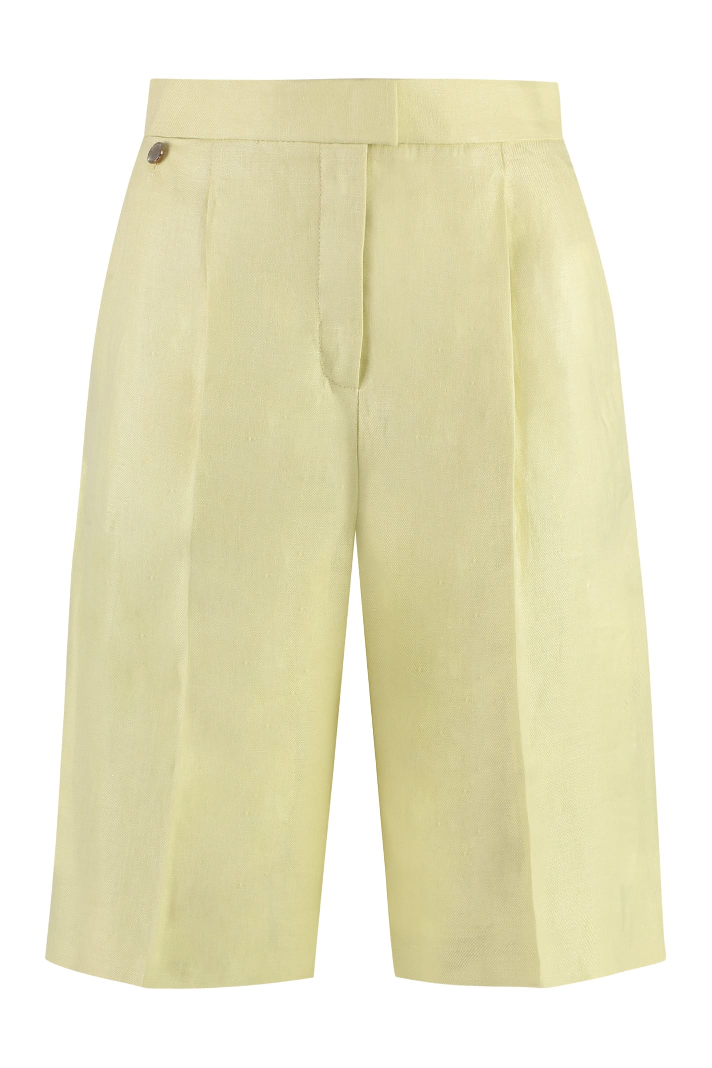 Agnona Linen Bermuda-shorts