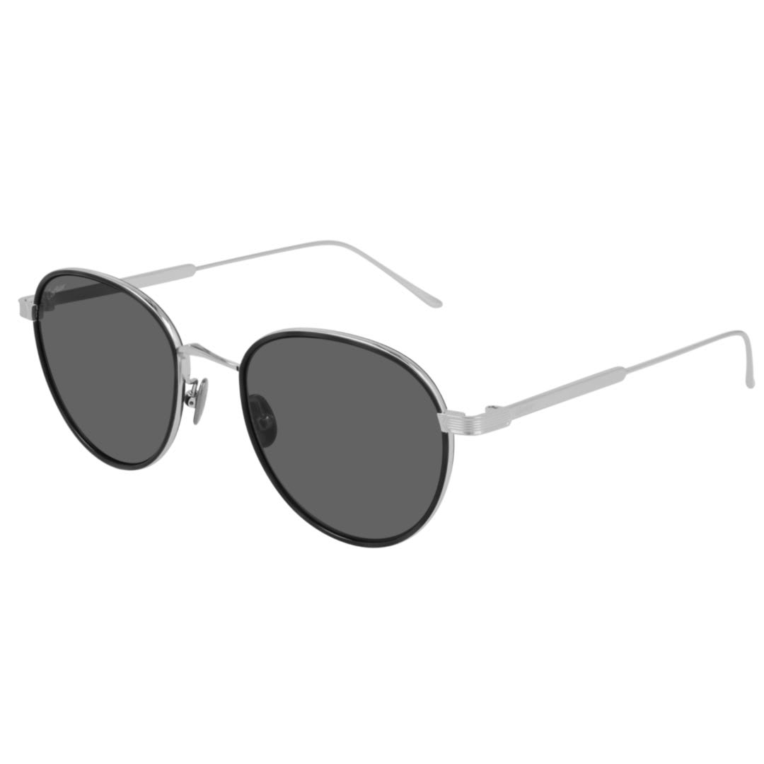 Cartier Eyewear Ct0250s007 Silver Silver Grey