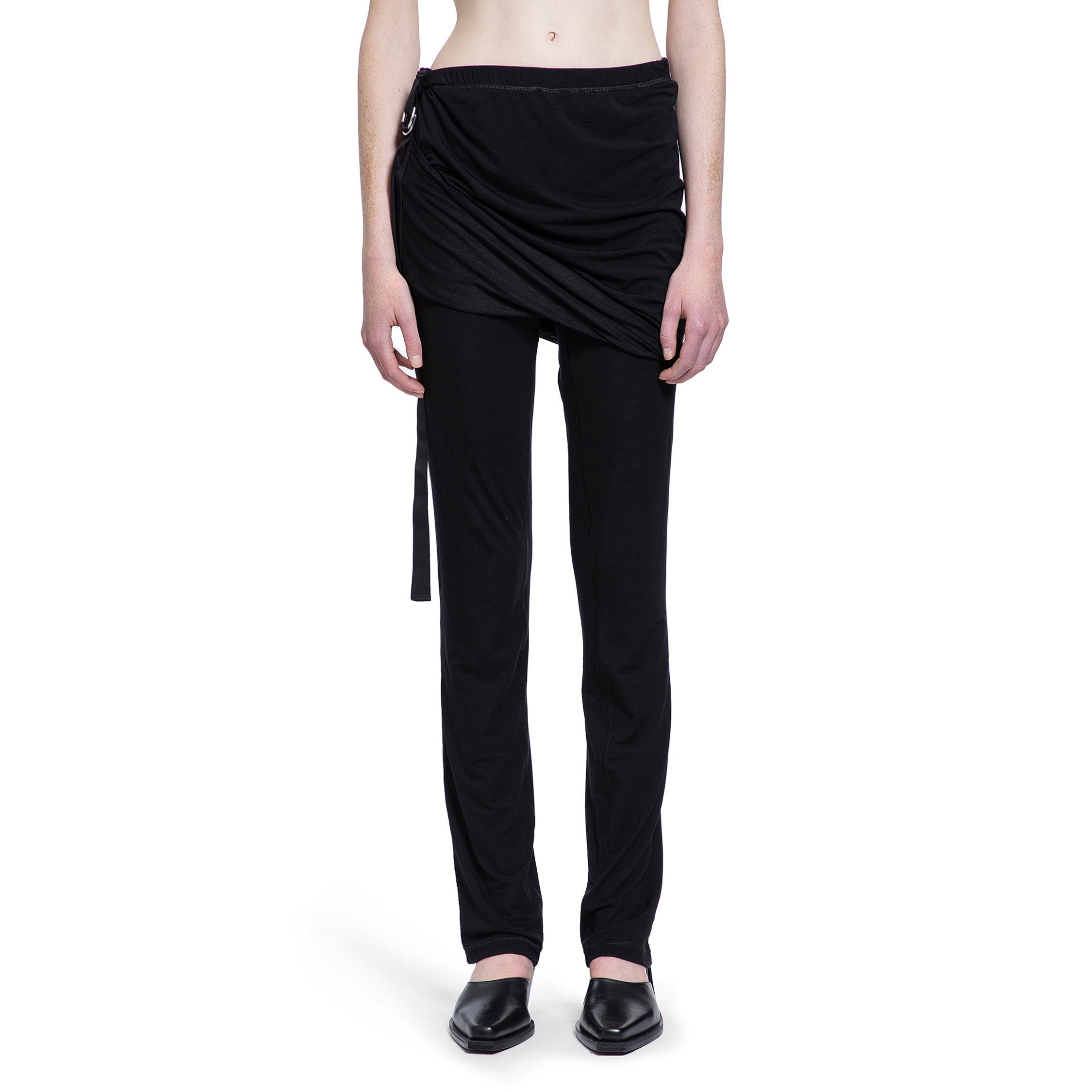 HELMUT LANG WOMAN BLACK TROUSERS