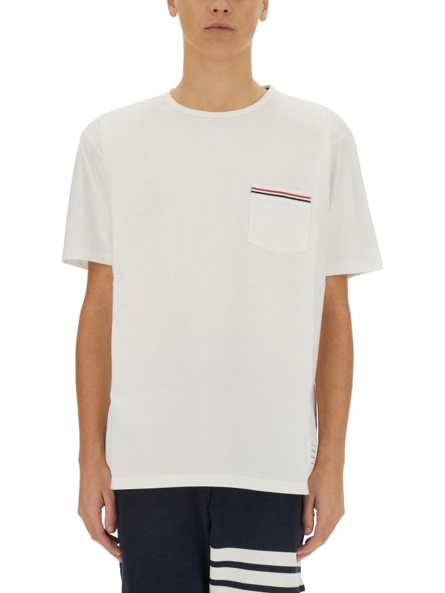 Thom Browne 带口袋T恤
