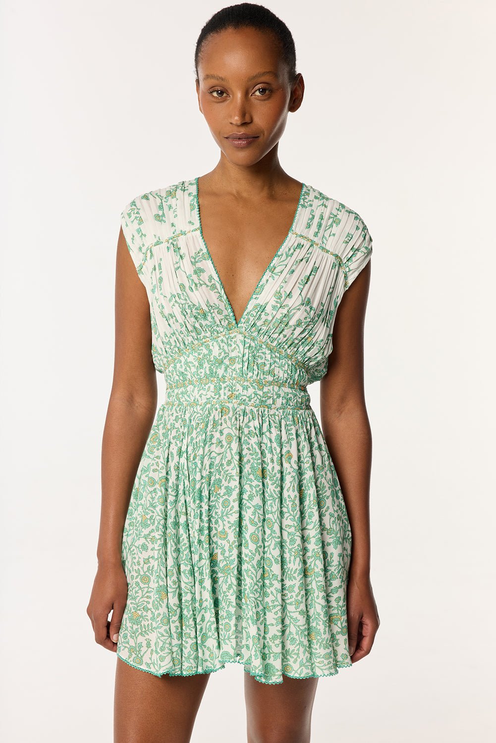 Mini Dress Ciao - Green Lazuli