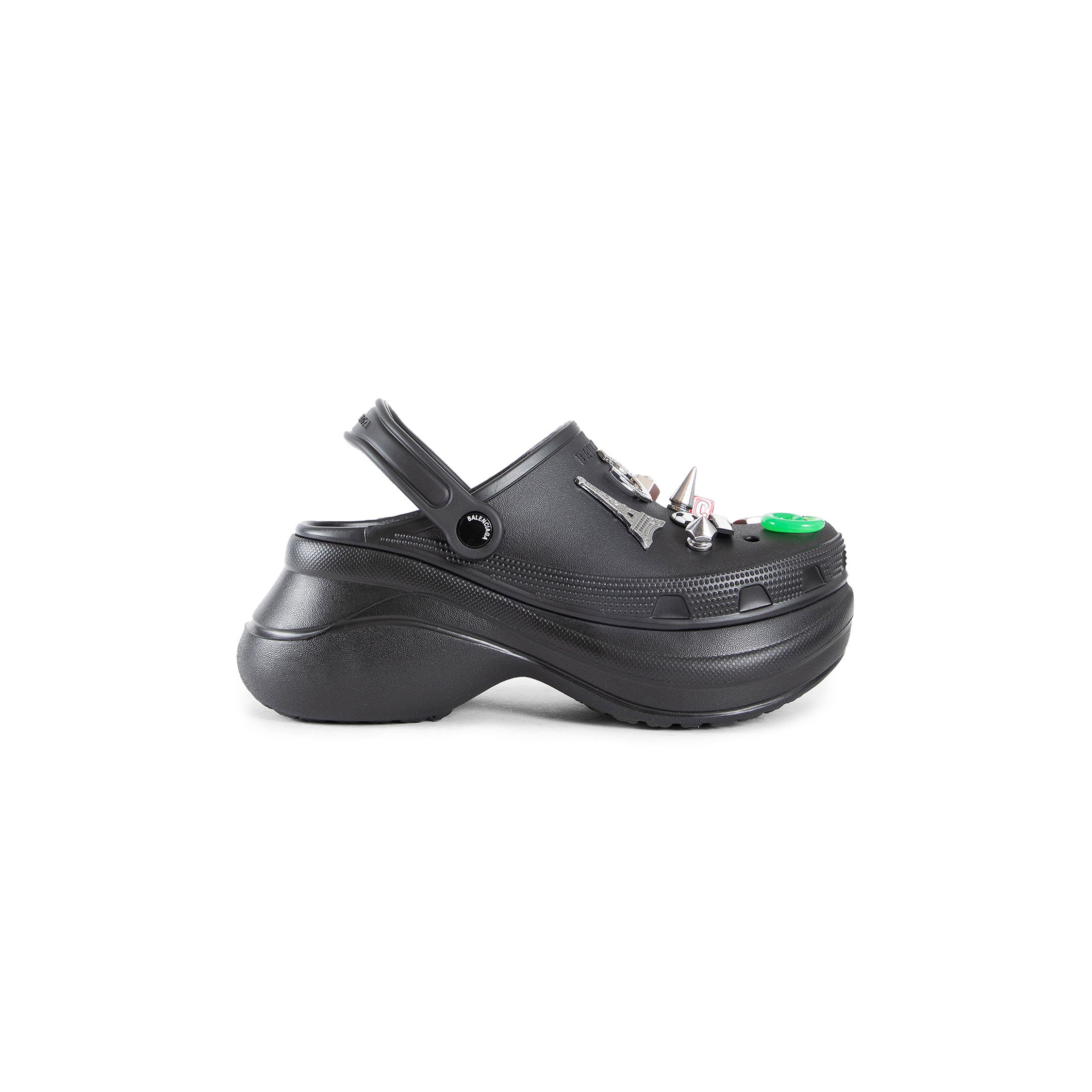 BALENCIAGA MAN BLACK MULES