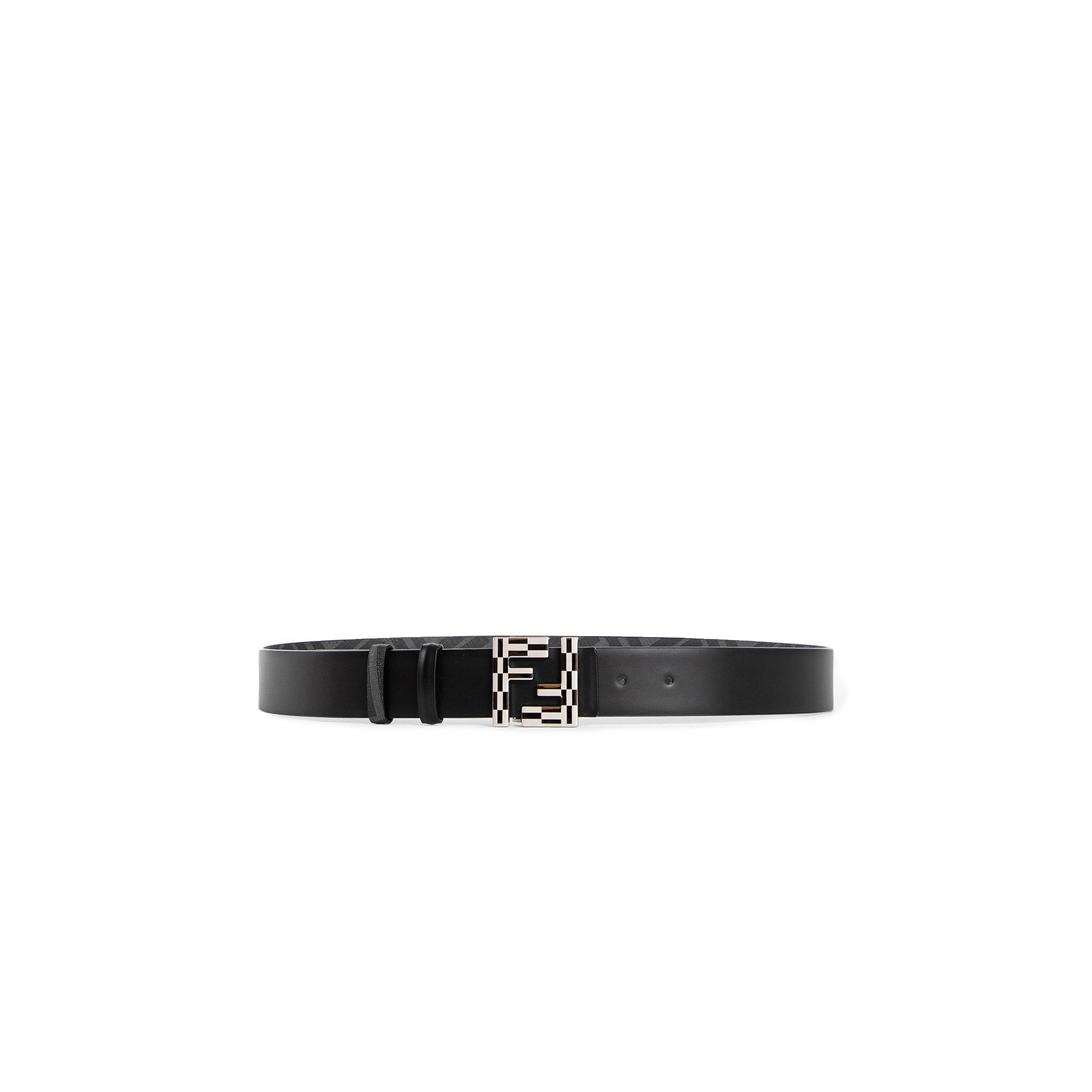 FENDI MAN BLACK BELTS