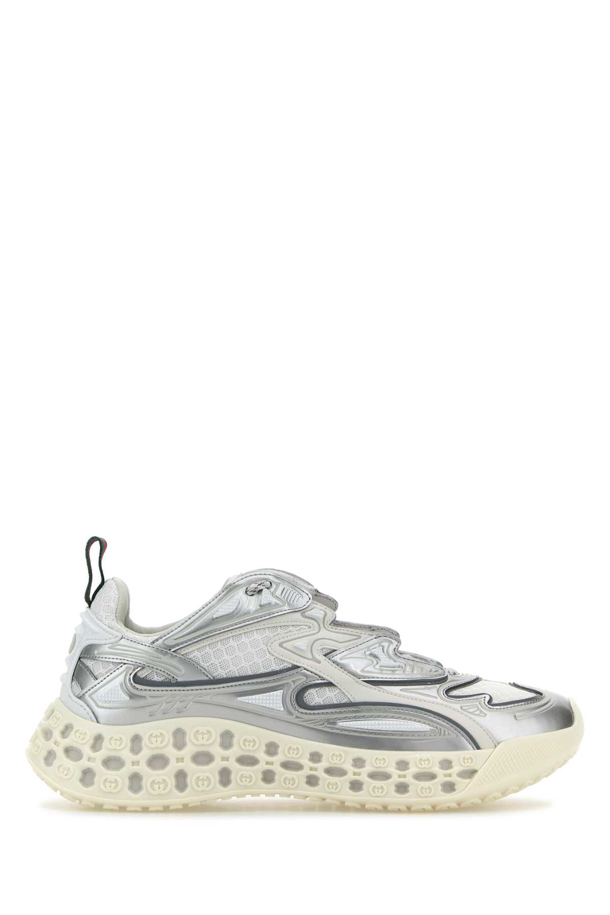 Gucci Two-tone Mesh And Rubber Cub3d Sneakers