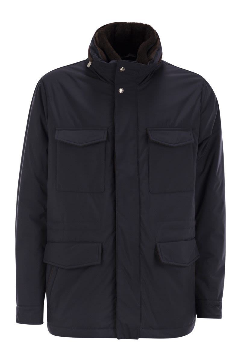 Fedeli Trieste - Rain Jacket And Shearling.
