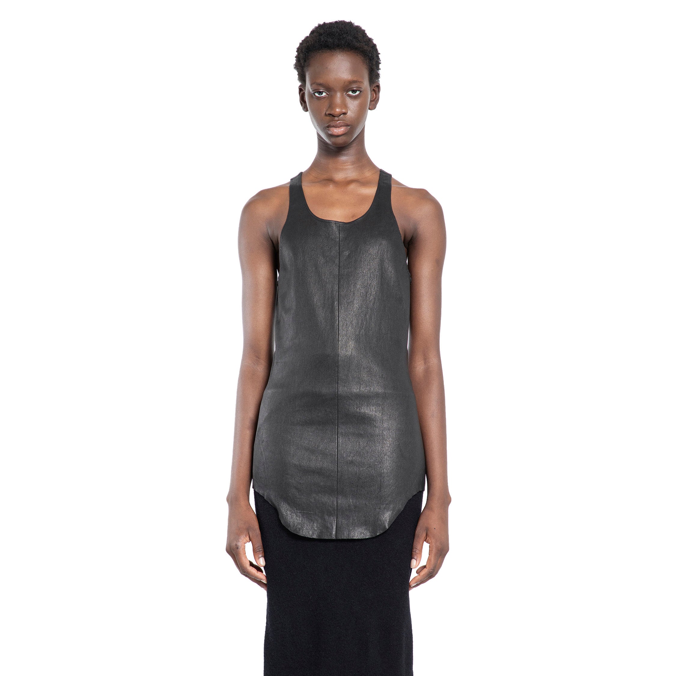 RICK OWENS WOMAN BLACK TOPS