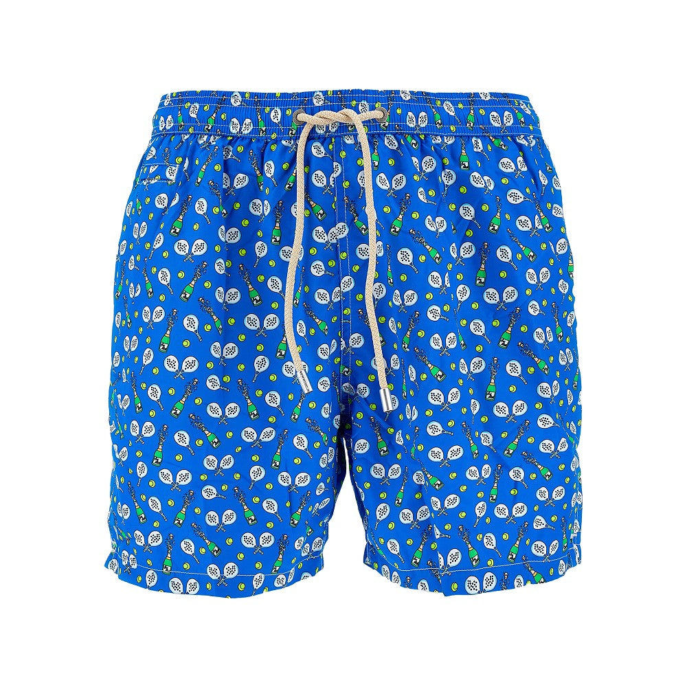 SAINT BARTH Padel Winner款男士印花泳裤